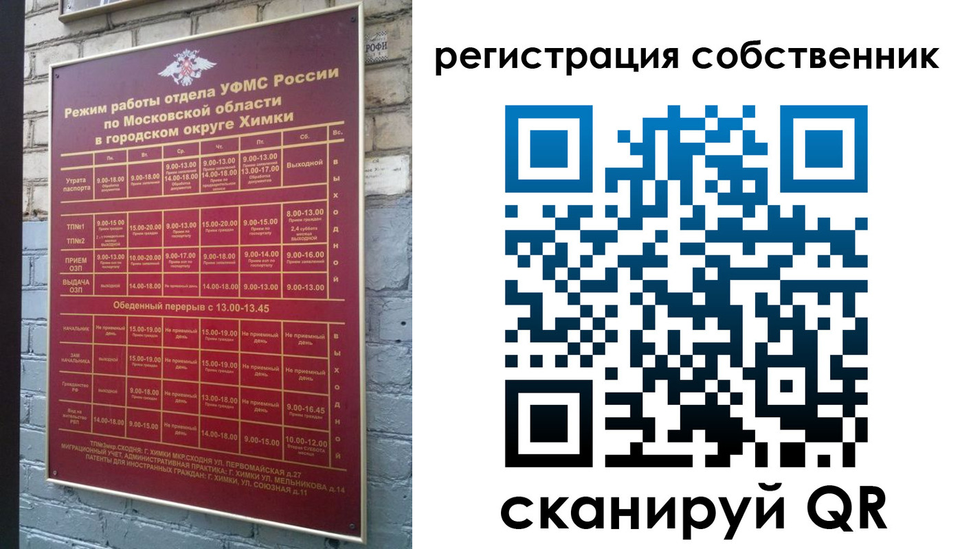 временная регистрация в квартире в Голицыно
